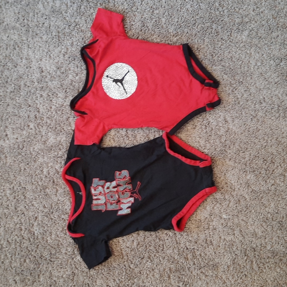 Jordan baby one piece x2